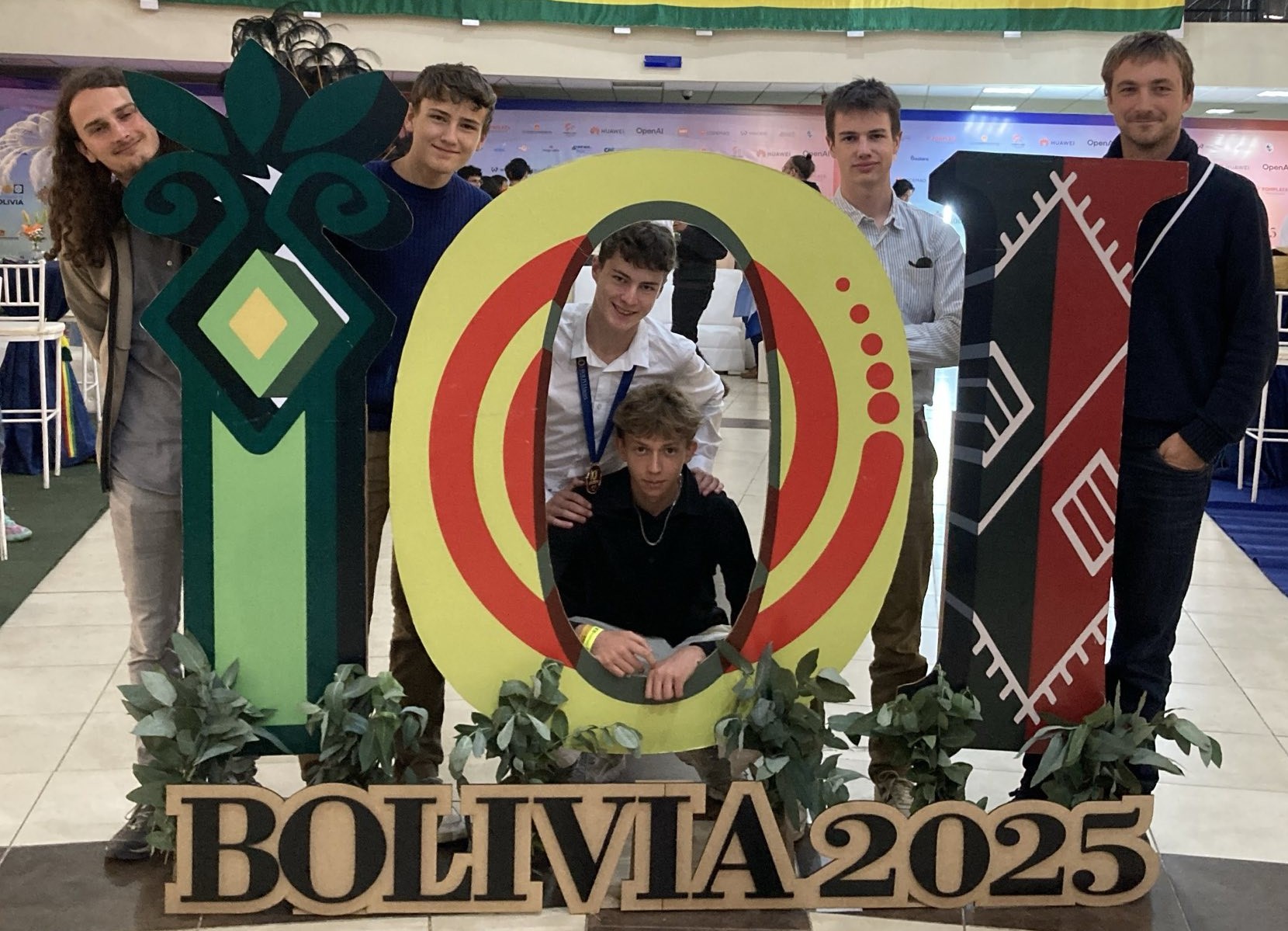 Délégation belge à l'IOI 2025 Ioi 2025 full team